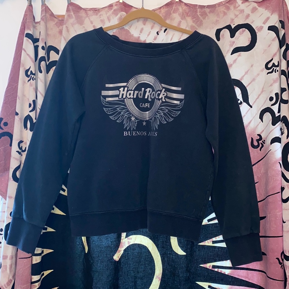 Hard Rock Cafe Pullover Buenos Aires L